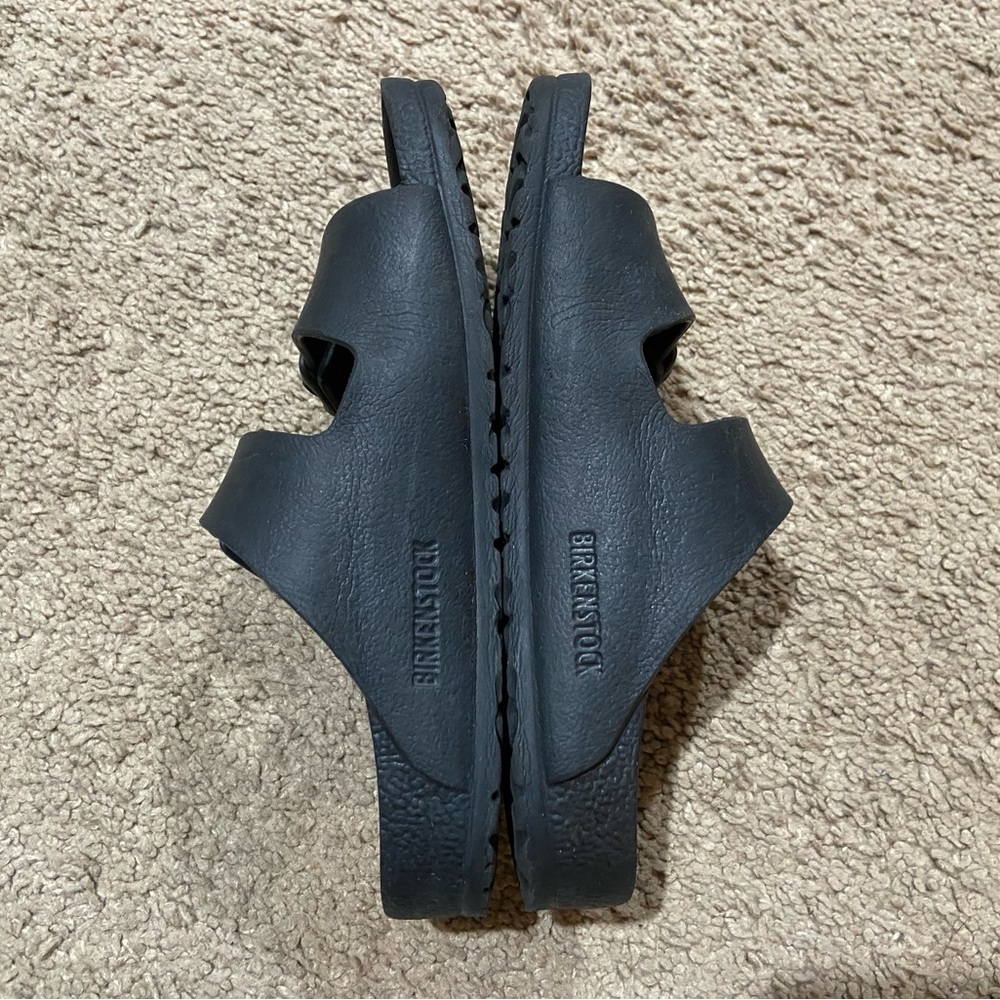BIRKENSTOCK Kids Unisex Arizona Essential Black EVA Sandal Slides Size 30 C12 - Picture 7 of 9